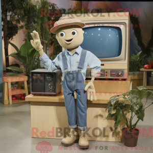 Figura de máscara de uma TV...