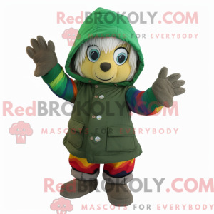 Mascottekarakter van een...