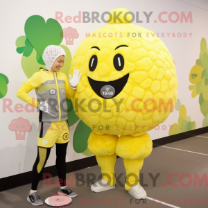 Mascot character of a Lemon...