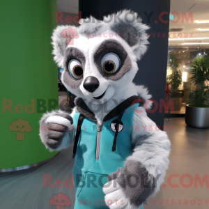 Mascot character of a Lemur...