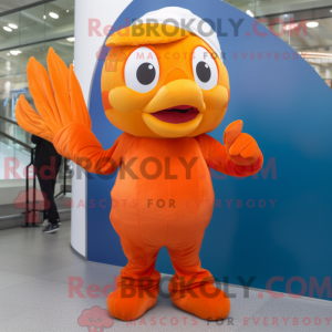 Mascot karakter van een...