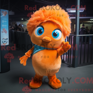 Personaje mascota de un pez...