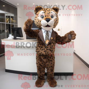 Mascot karakter van een...