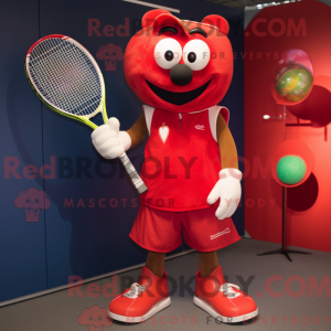 Mascot character of a Red...