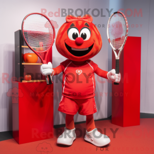 Mascot character of a Red...