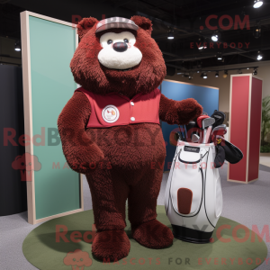 Mascot character of a...