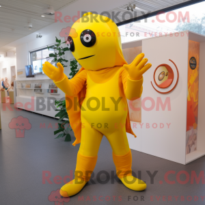 Mascot character of a...