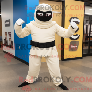 Mascot character of a Cream...
