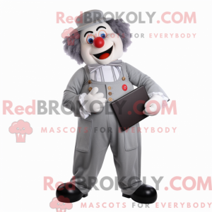 Mascot character of a Gray...