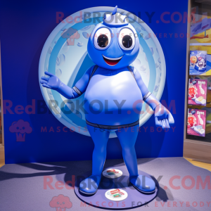 A máscara de um Blue Plate...
