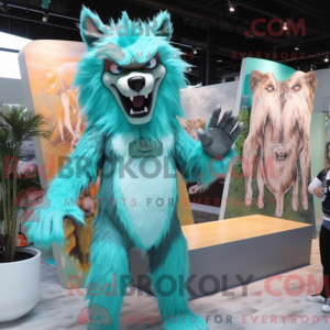 Mascot karakter van een...