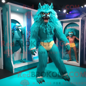 Mascot character of a...