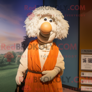 Mascot character of a...