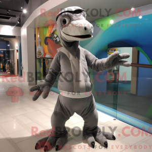 Personagem de máscara de um...