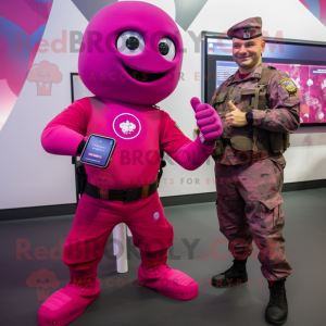 Magenta Army Soldier...