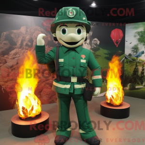 Mascot character of a...