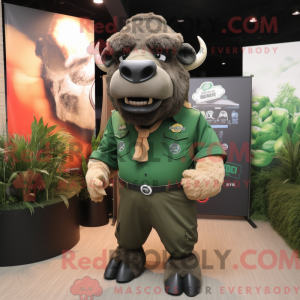 Personnage mascotte d un...