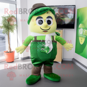 Oliven irsk flag maskot...