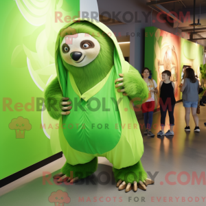 Mascot character of a Lime...