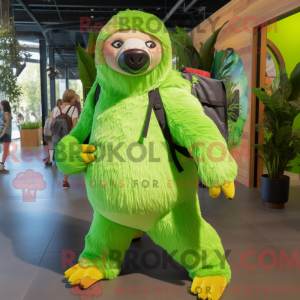 Personnage mascotte d un...