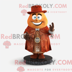 Mascot character of a Rust...