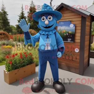 Mascot karakter van een...