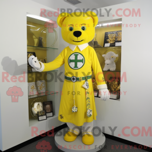 Mascot karakter van een...