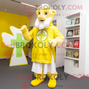 Mascot character of a Lemon...