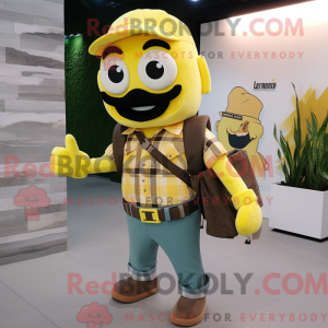 Figura de máscara de um...