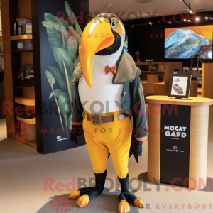 Mascot character of a Gold...