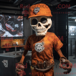 Mascot character of a Rust...