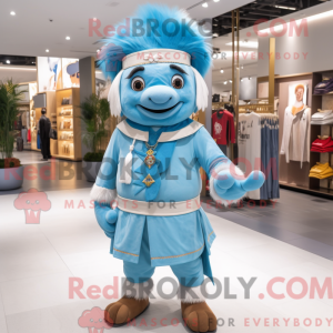 Mascot character of a Sky...