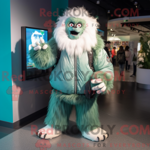 Mascottefiguur van een...