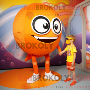 Mascot karakter van een...