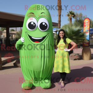 Mascot character of a Lime...