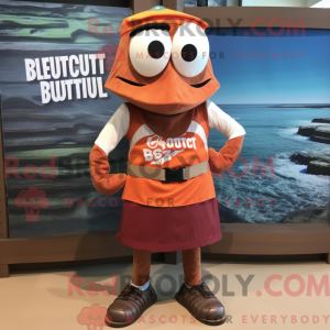 Mascot karakter van een...