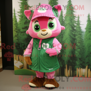 Mascot character of a...