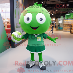 Mascottekarakter van een...