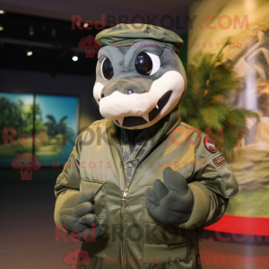 Mascot karakter van een...