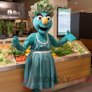 Mascot karakter van een...