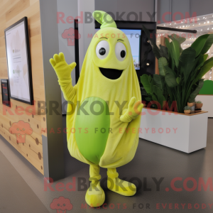Mascot character of a Lime...