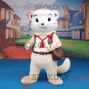 Mascot character of a Cream...