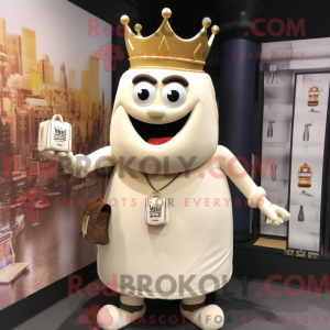 Mascot character of a Cream...