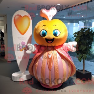 Mascot karakter van een...