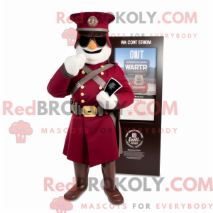 Mascot character of a...
