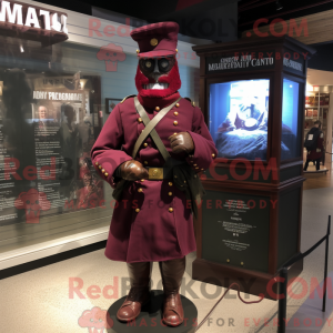 Mascottefiguur van een...