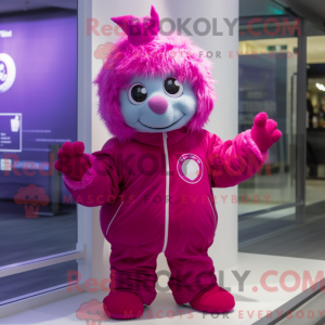 Postava maskota Magenta Ice...