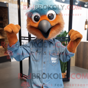 Personnage mascotte d un...