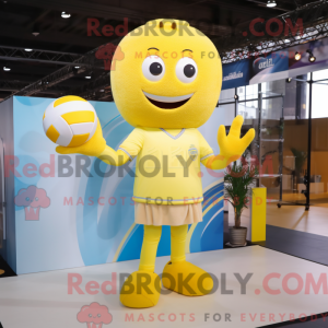 Mascottekarakter van een...