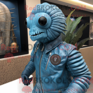Mascot karakter van een...